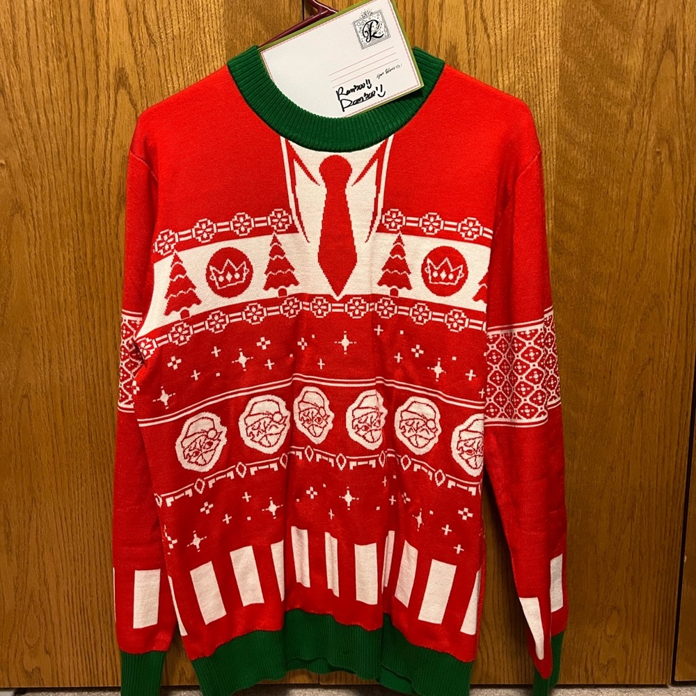 Ranboo Christmas Sweater with Signed Card